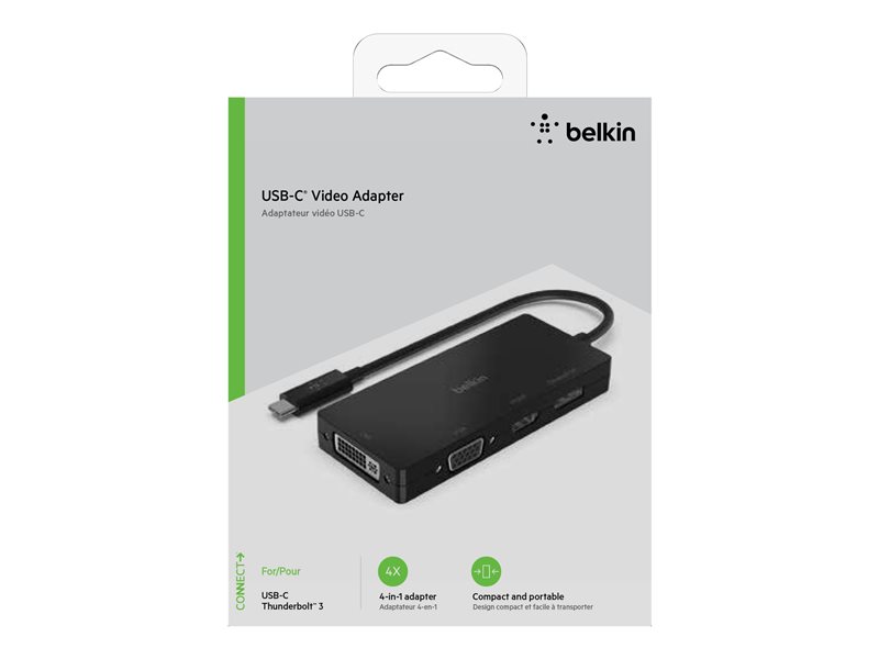BELKIN Adaptateur USB-C VGA 60W noir