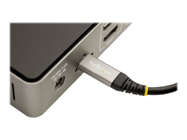 StarTech 20" (50cm) USB C Cable 10Gbps, USB 3.1/3.2 Gen 2 Type-C Cable, 100W (5A) Power Delivery Charging, DP Alt Mode, USB-C to C Cord, For USB-C Lap