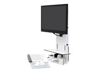Ergotron StyleView Vertical Lift, Patient Room - monitor / keyboard mouning kit (vertical) - sit-stand