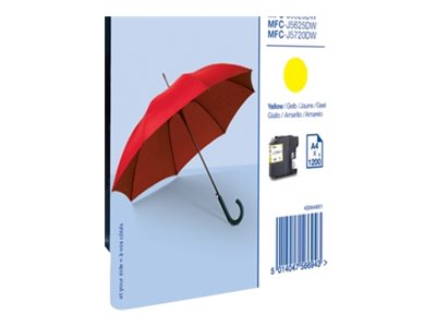 BROTHER LC225XLY Tinte yellow 1200Seiten