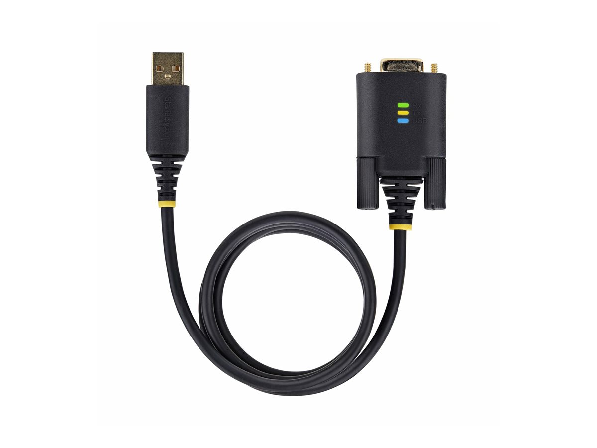 StarTech.com 6.6ft (2m) USB to Serial Adapter Cable, COM Retention, RS232 - USB / sériový kabel - USB do DB-9 - 2 m – foto 3