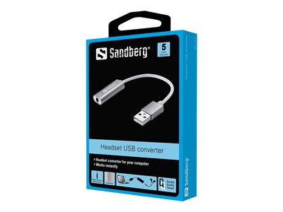 SANDBERG 134-13, Optionen & Zubehör Audio, Videoadapter 134-13 (BILD2)