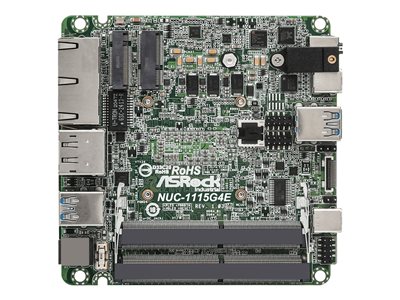 ASRock Industrial NUC-1115G4E motherboard UCFF Intel Core