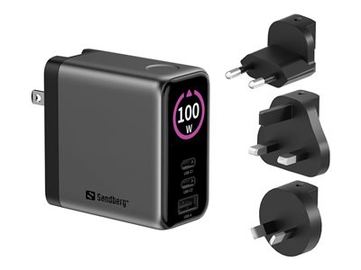 SANDBERG Travel Charger PD100W Display Smartphone Zubehör