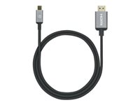 Manhattan USB-C to HDMI Cable, 4K@60Hz, 1m, Black, Male to Male, Three Year Warranty, Polybag - adapter cable - HDMI / USB - 1 m