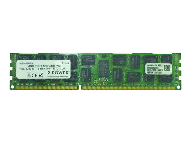 4GB DDR3 1333MHz ECC RDIMM – PSA