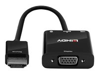 Convertisseur HDMI vers VGA & Audio Connecte une source HDMI à un affichage VGA