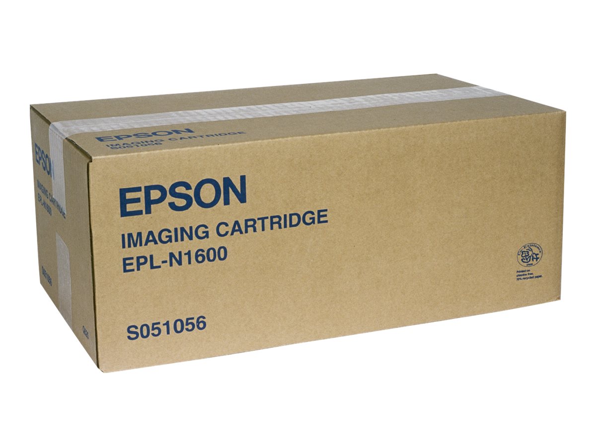 Epson S051056 1 black original printer imaging Package view Left-angle 79775
