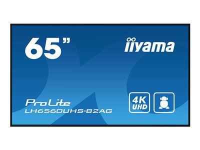 IIYAMA 164.0cm(65) LH6560UHS-B2AG 16:9 3xHDMI+2xUSB Spk - LH6560UHS-B2AG