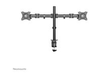 NEOMOUNTS Flat Desk Mount 2 screens Blk