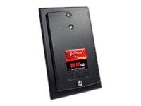 rf IDEAS WAVE ID Solo Keystroke CSN Black Surface Mount Reader RF proximity reader USB 