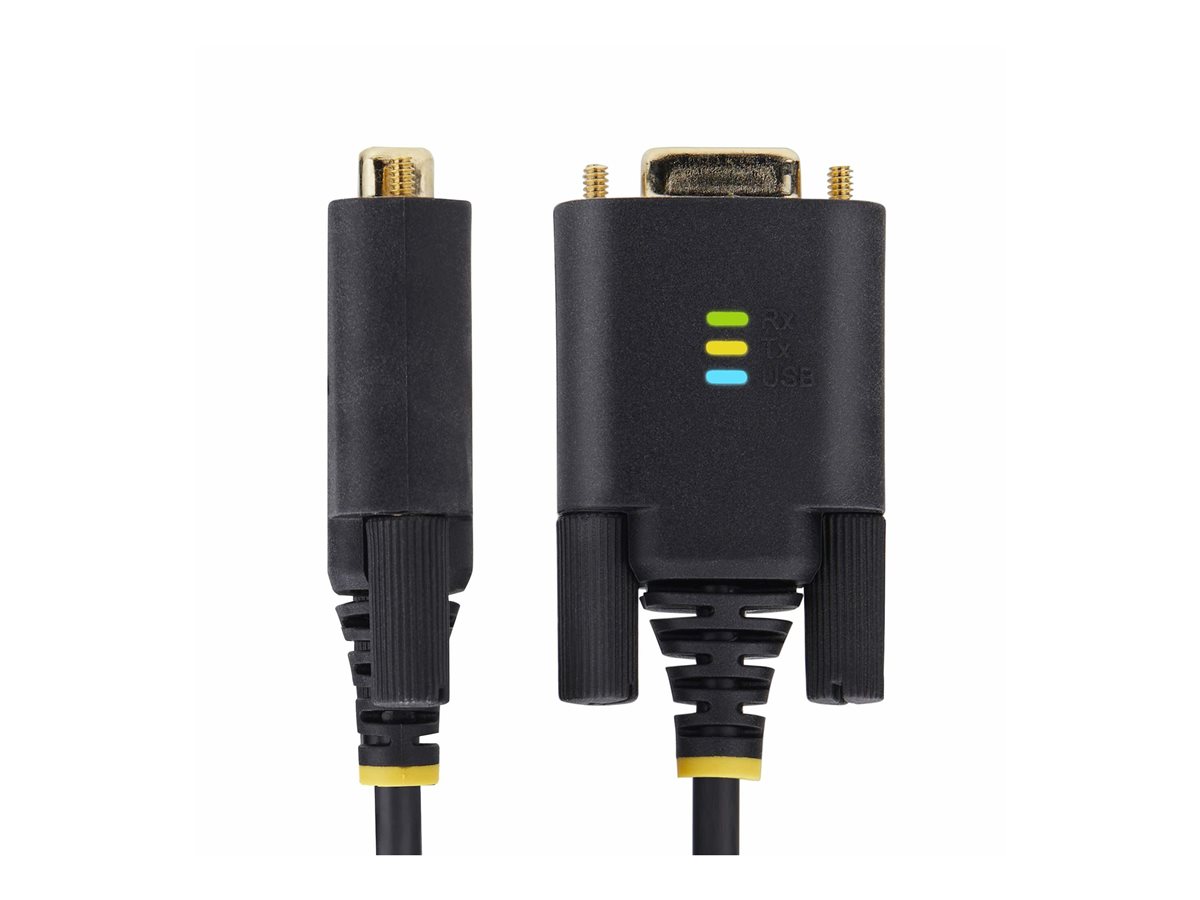 StarTech.com 6.6ft (2m) USB to Serial Adapter Cable, COM Retention, RS232 - USB / sériový kabel - USB do DB-9 - 2 m – foto 2