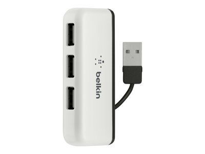 Belkin Travel - Hub - 4 x USB 2.0