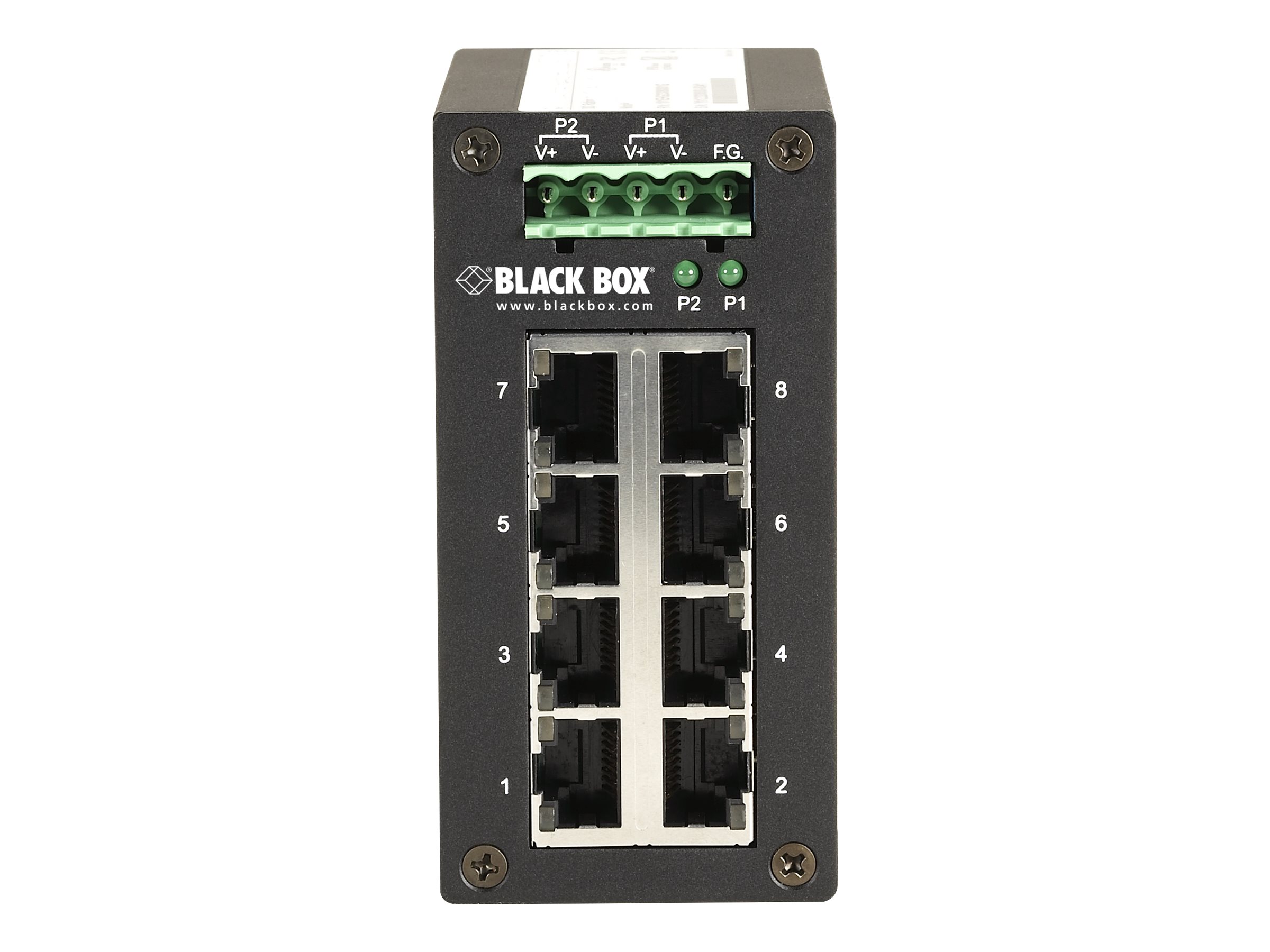 Black Box Hardened Gigabit Edge Switch