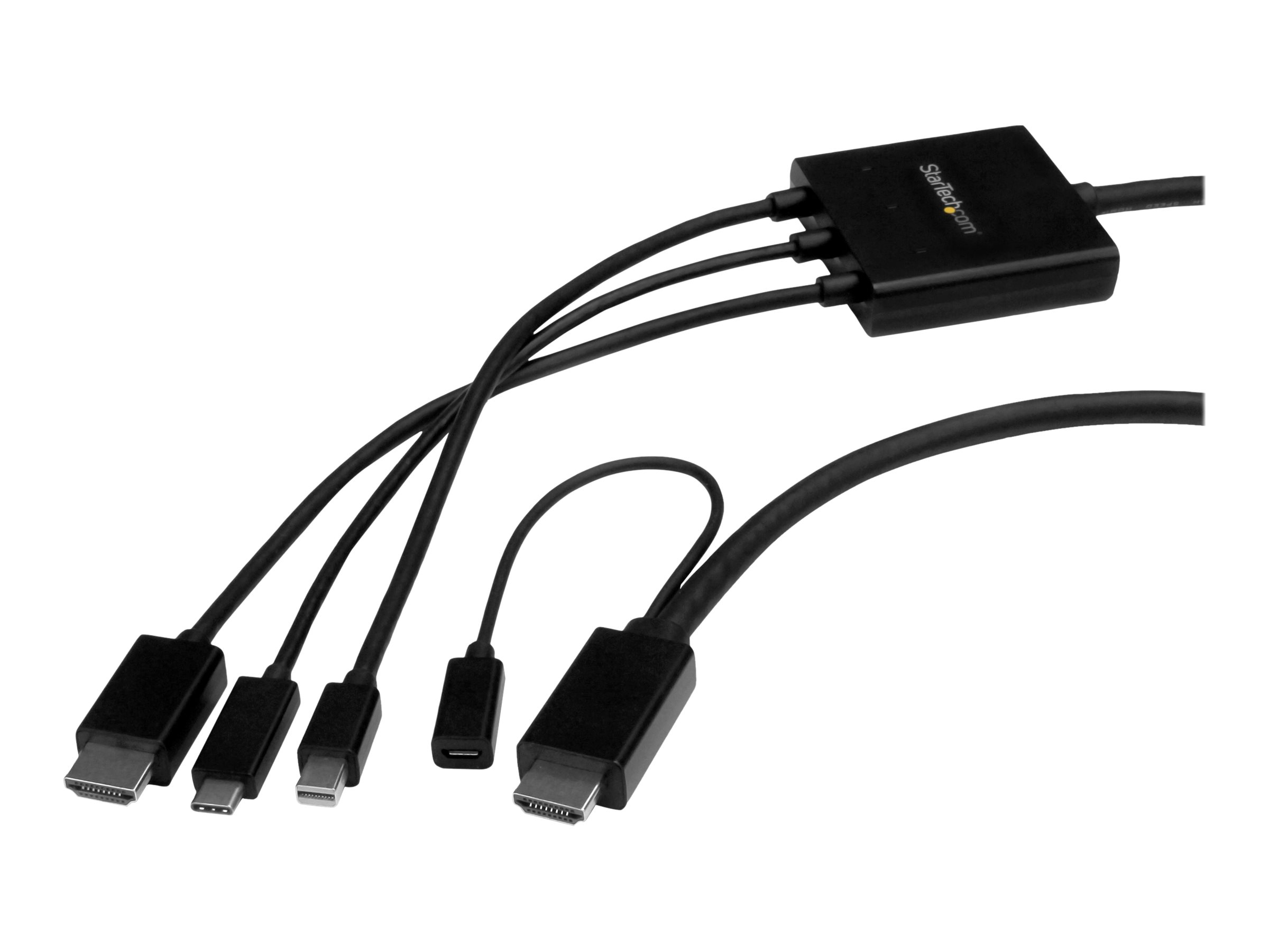 basen at straffe Albany StarTech.com 6ft USB-C, HDMI or Mini DisplayPort to HDMI Adapter Cable |  www.shi.com