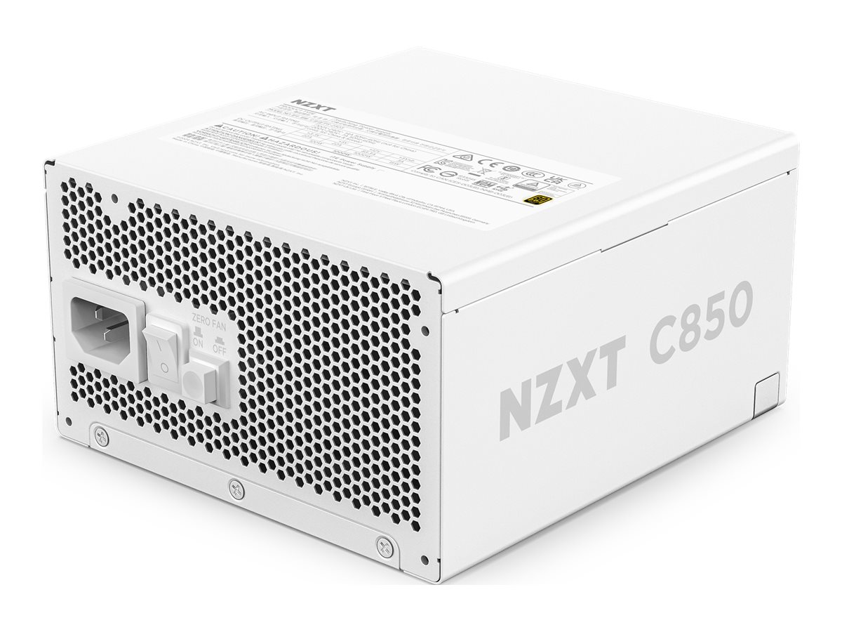 NZXT C-Series C850 power supply 850 Product shot Right-angle 79850