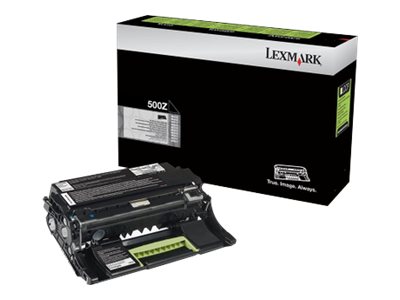 Image of Lexmark 500Z - black - original - printer imaging unit - LCCP, LRP