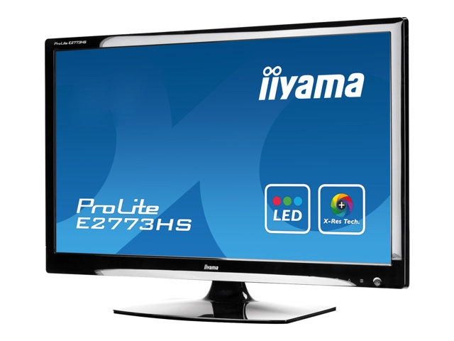 スマホ・タブレット・パソコン iiyama PROLITE E2773HS iiyama ProLite E2773HS-1 - LED monitor - Full HD (1080p) - 27