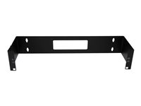 Startech 2U Hinged Wall Mount Patch Panel Bracket - 6 inch Deep - 19" Patch Panel Swing Rack for Shallow Network Equipment- 2