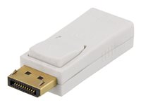 DELTACO Videoadapter DisplayPort / HDMI Hvid