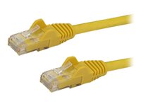 StarTech.com 2m CAT6  Cable - Yellow Snagless  CAT 6 Wire - 100W  RJ45 UTP 650MHz Category 6 Network Patch Cord UL/TIA (N6PATC2MYL) CAT 6 Ikke afskærmet parsnoet (UTP) 2m Patchkabel Gul