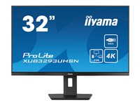 iiyama ProLite XUB3293UHSN-B5 32' 3840 x 2160 (4K) HDMI DisplayPort USB-C 60Hz  Dockingskærm