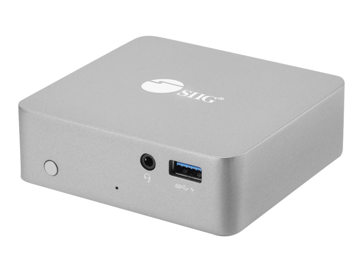 SIIG USB-C Mini Docking Station with PD