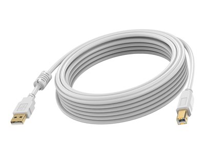 3 m USB 2.0 cable - gold plated connectors - ferri