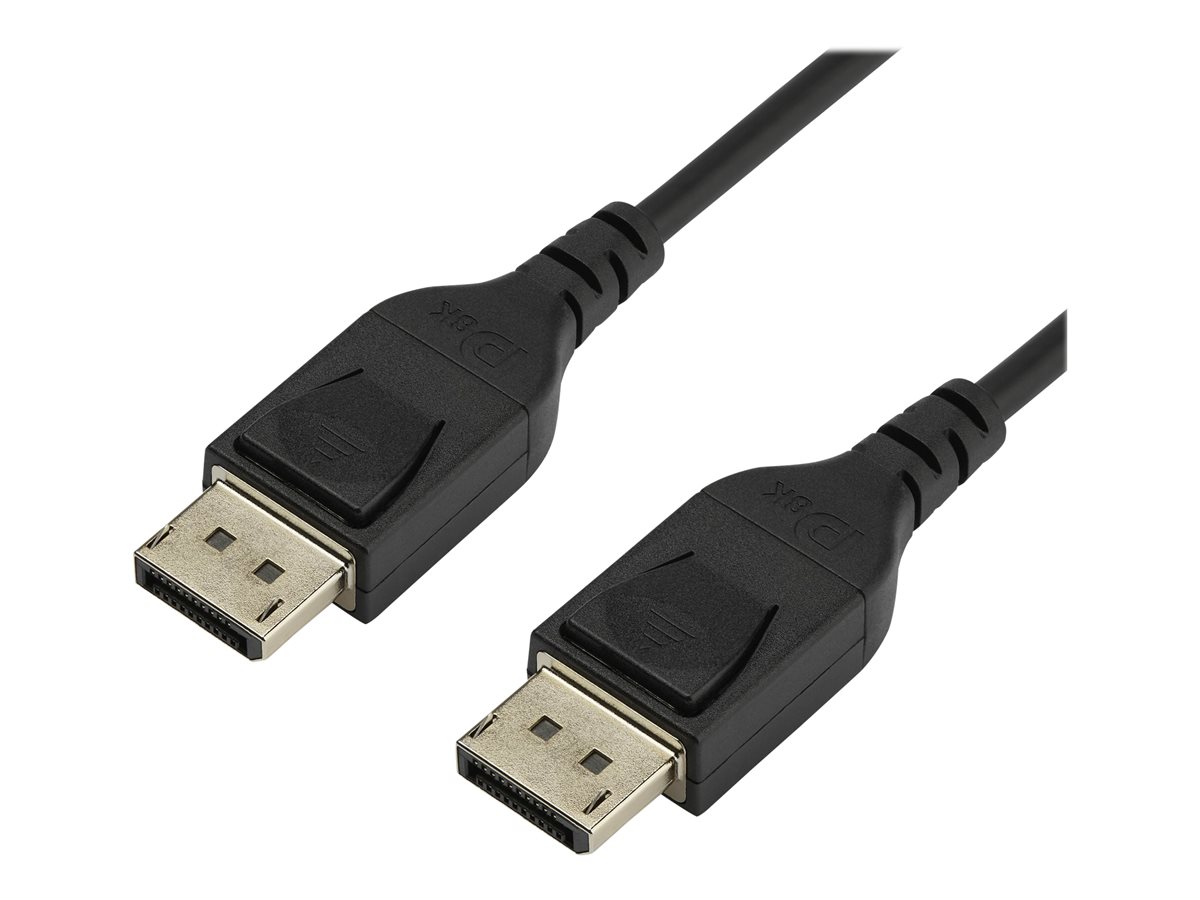 StarTech.com 6ft/2m VESA Certified DisplayPort 1.4 Cable, 8K 60Hz HBR3 HDR, Super UHD DisplayPort to DisplayPort Monitor Cord, Ultra HD 4K 120Hz DP 1.4 Slim Video Cable M/M DP Connectors - DP 1.4 Latching Cable - kabel DisplayPort - DisplayPort do DisplayPort - 2 m – foto 4