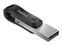 SanDisk iXpand Go USB Flash Drive - 128GB - SDIX60N-128G-GN6NE