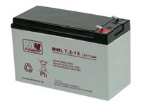 MW Power MWL 7,2-12L UPS-batteri