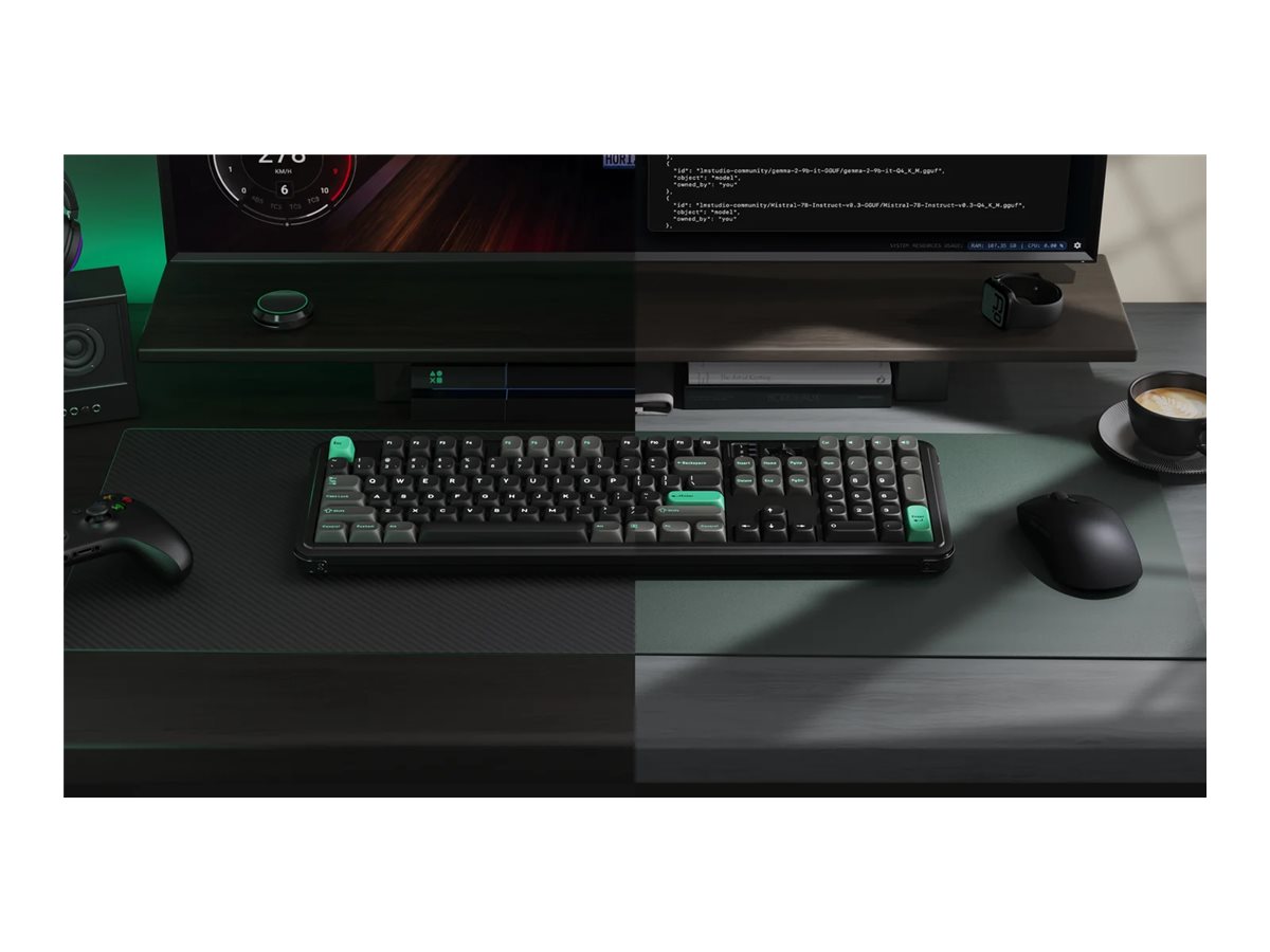 Keychron J15 HE, keyboard, custom, magnetic, fully assembled, 100% full size, black Input Device - Image 3