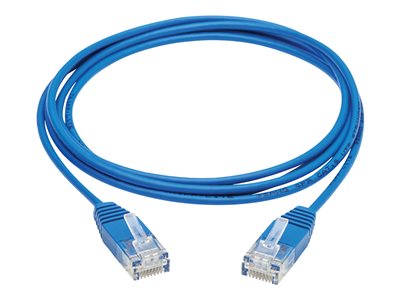Tripp Lite Cat6 Gigabit Ethernet Cable Molded Ultra-Slim RJ45 M/M Blue 5ft  - network cable - 5 ft - blue - N200-UR05-BL - Cat 6 Cables 
