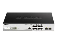 D-Link DGS 1210-10P/ME - switch - 8 ports - Managed - rack-mountable