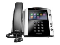 Poly VVX 601 - VoIP phone - 3-way call capability - H.323, SIP, RTCP, RTP, SRTP, SDP - 16 lines