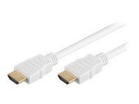 MicroConnect HDMI han -> HDMI han 5 m Hvid