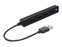 SPEEDLINK SNAPPY SLIM Hub 4 porte USB