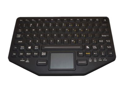 iKey Dual Connectivity Slim Keyboard with touchpad backlit USB, Bluetooth
