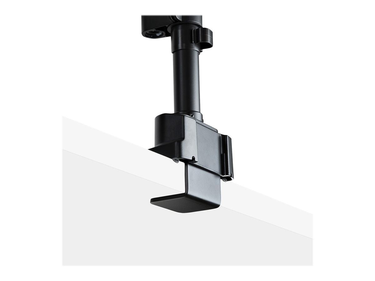 StarTech.com Desk Mount Dual Monitor Arm, Full Motion Monitor Mount for 2x VESA Displays up to 32" (up to 17lb/8kg), Ergonomic Vertical Stackable Arms, Articulating, Height Adjustable - Pole Mount, C-Clamp/Grommet (ARMDUALPIVOT) montážní sada - full-motion dual arm - pro 2 monitory - černá – foto 12
