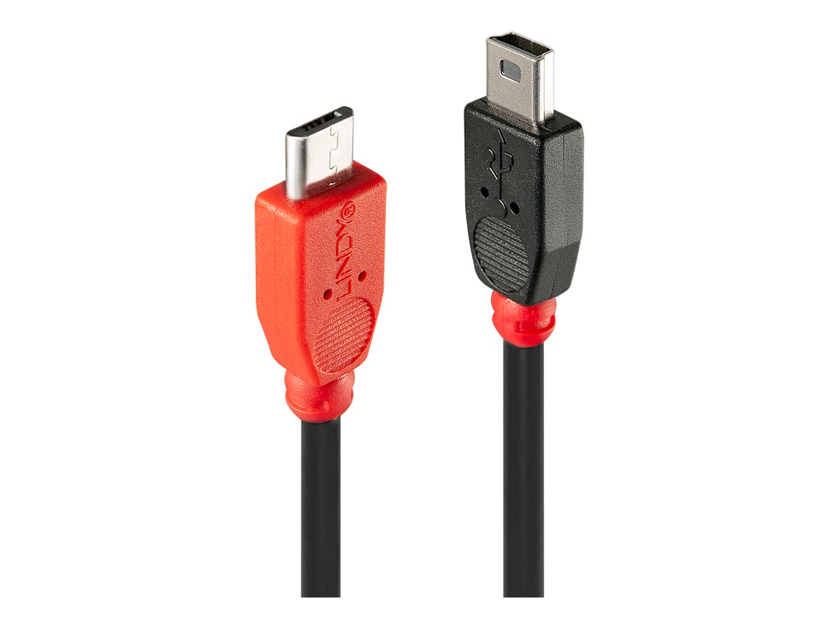 LINDY USB 2.0 Cable Type Micro-B/Mini-B