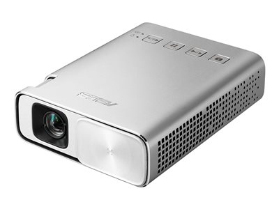 ASUS ZenBeam E1 DLP projector RGB LED 150 lumens WVGA (854 x 480) 16:9 silver