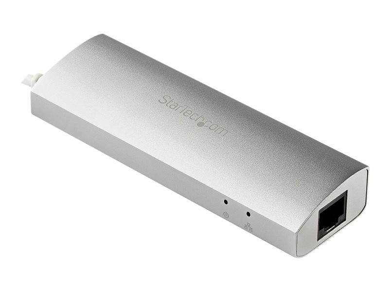 StarTech.com Hub USB 3.0 3 ports avec GbE - Aluminium