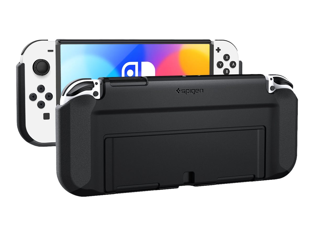 Spigen Rugged Armor Back Cover Case Compatible with Nintendo Switch Lite -  Matte Black : : Video Games