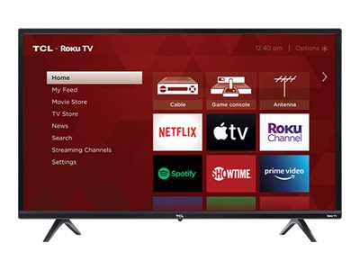 TCL Roku TV 32S335 32INCH Diagonal Class (31.5INCH viewable) 3-Series LED-backlit LCD TV Smart TV 