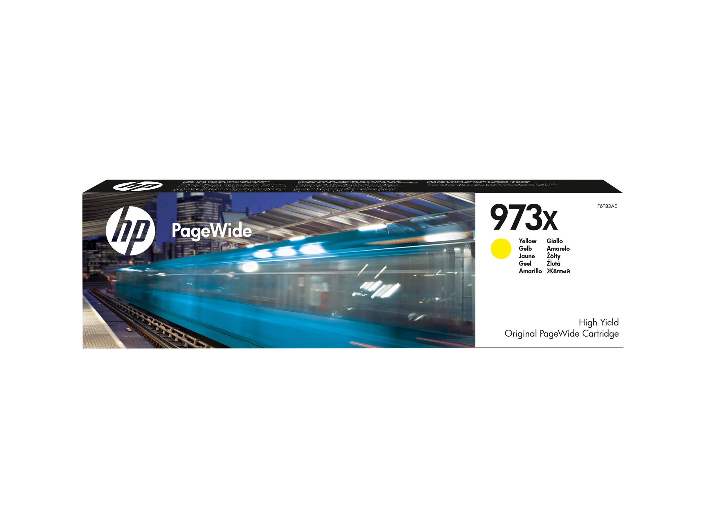 Hp 973x High Yield Yellow Original Pagewide Ink Cartridge Hp 973x High Yield Yellow Original Pagewide Ink Cartridge