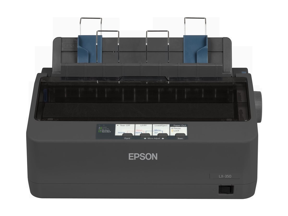 Epson LX 350 printer B/W Product shot Front 79801