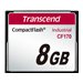 TS8GCF170, Carte Compact Flash Transcend CompactFlash 8 Go CF170