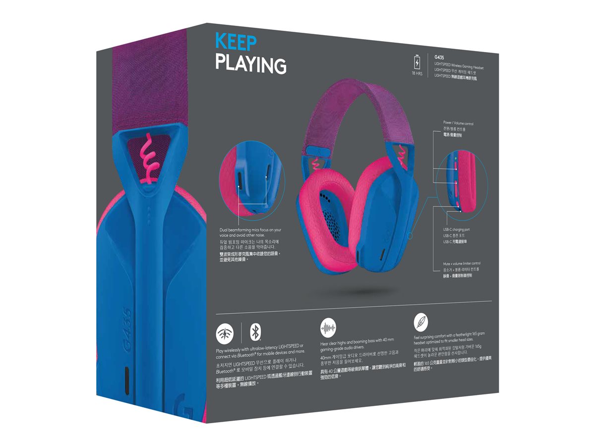 Logitech Lightspeed G435 BLUE – foto 4