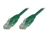 MicroConnect CAT 5e Ikke afskærmet parsnoet (UTP) 3m Netværkskabel Grøn