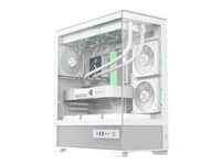 GameMax Infinity VISTA 2 AW Tower Udvidet ATX Hvid Transparent